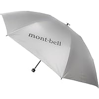 美品　モンベル サンブロックアンブレラ 日傘 折りたたみ傘 晴雨兼用　シルバー montbell-029_4.jpg